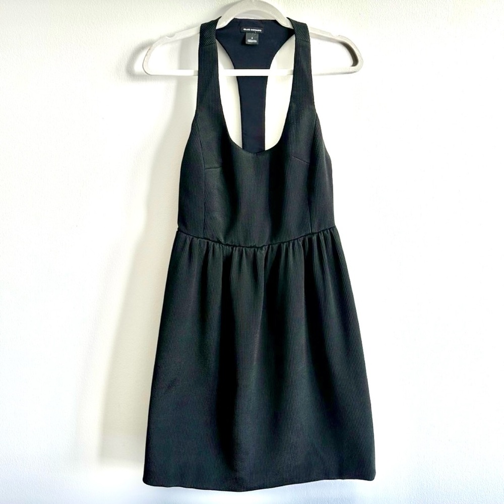 Club Monaco Raniko Back Bow Dress in Black | Size 6